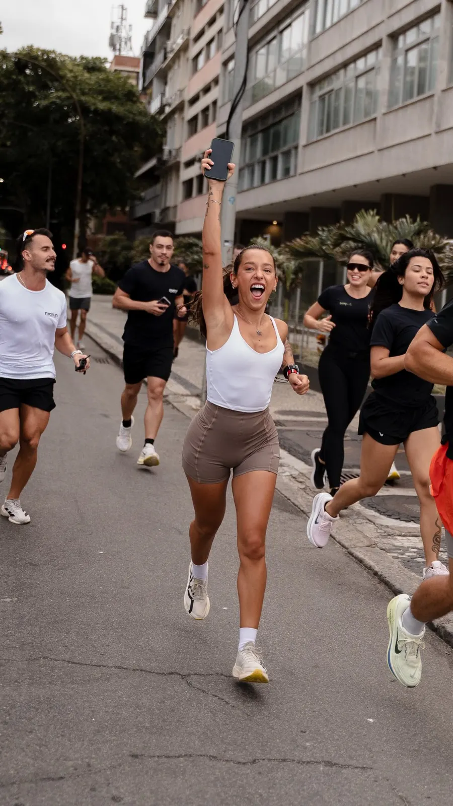 Corredores da marun na Lagoa